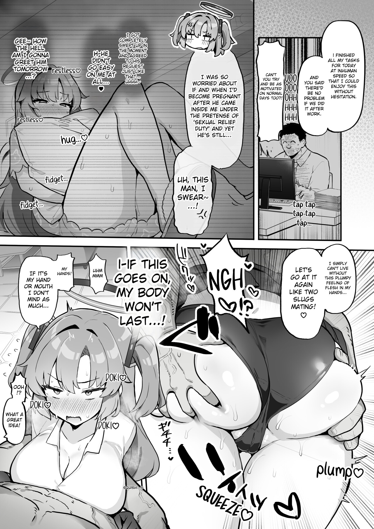 Hentai Manga Comic-Plump Seminar Instant Dick & Ball-Draining Breeding Routine~-Read-10